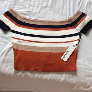 ④ for $7: NWT Fashion Nova crop top - L